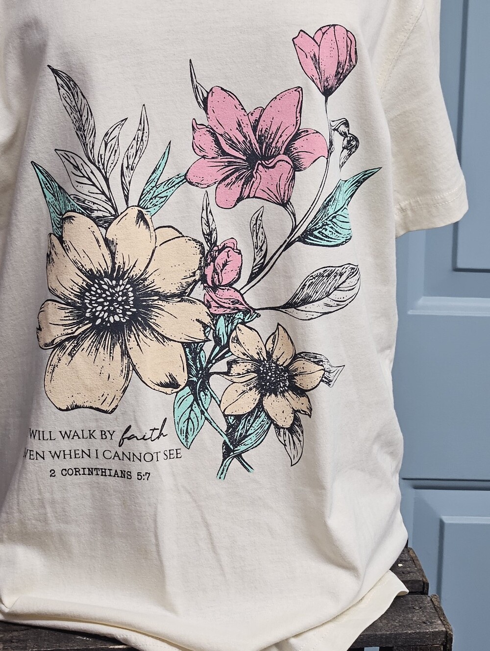 Inspirational Scripture Verse Tee - Picture 2 of 2